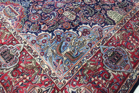 Image 1 of Tapis persan original noué à la main Kashmar Fin 383 X 295 cm Top condition