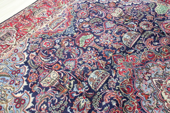 Image 1 of Tapis persan original noué à la main Kashmar Fin 383 X 295 cm Top condition