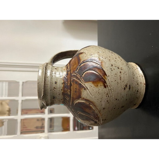 Pichet vintage en grès d'Alain Magne La Borne, 1960-1970