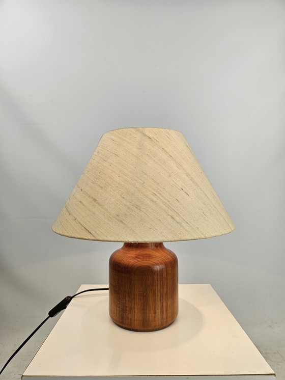 Image 1 of Lampe de table en teck