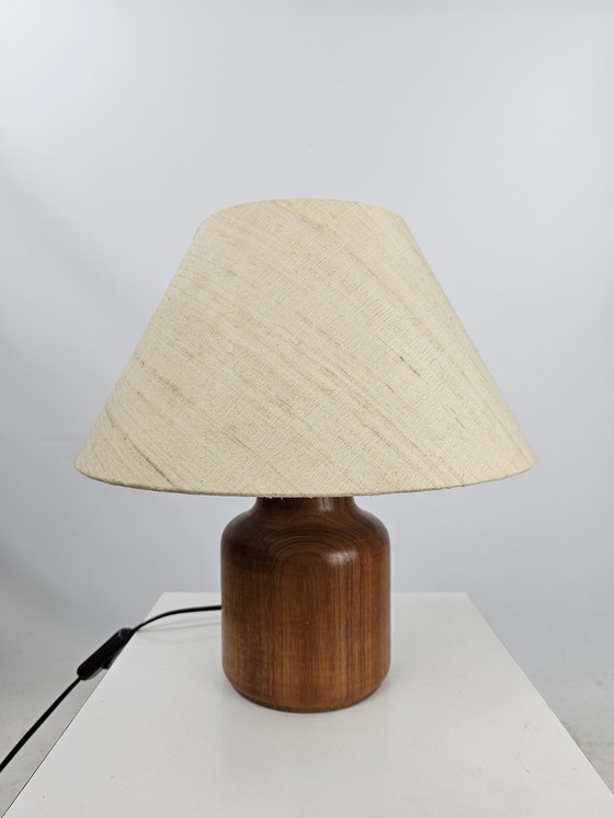 Image 1 of Lampe de table en teck