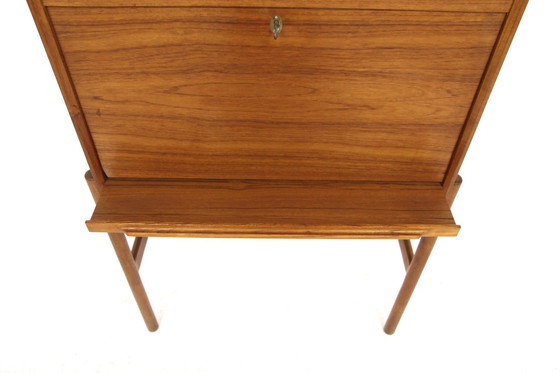 Image 1 of Secrétaire Scandinave en Teck "Model 67", Arne Wahl Iversen, Vinde Møbelfabrik, Danemark, 1950