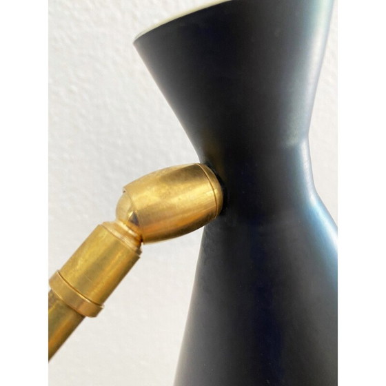Image 1 of Lampe à contrepoids vintage en laiton, Italie 1950