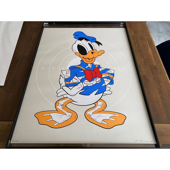 Image 1 of Peinture vintage "Creepy Duck", 2018