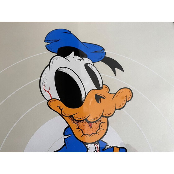 Image 1 of Peinture vintage "Creepy Duck", 2018