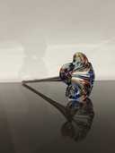 Art du verre, Fleur multicolore