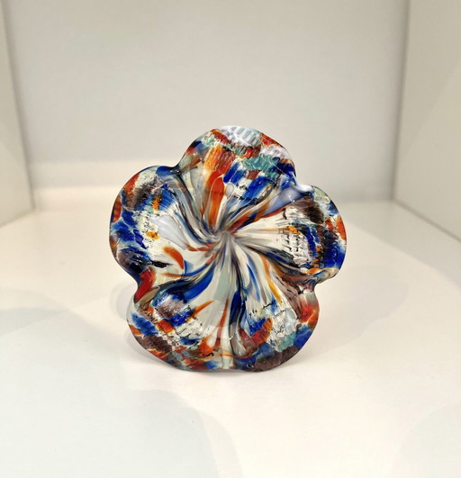 Art du verre, Fleur multicolore
