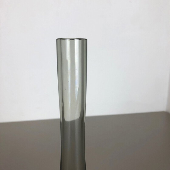 Image 1 of Vase vintage italien Poli en verre de Murano 1970