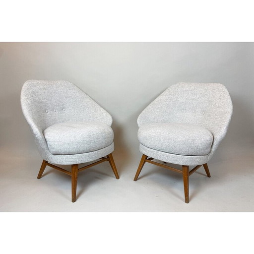Paire de fauteuils vintage, Autriche Hongrie 1960