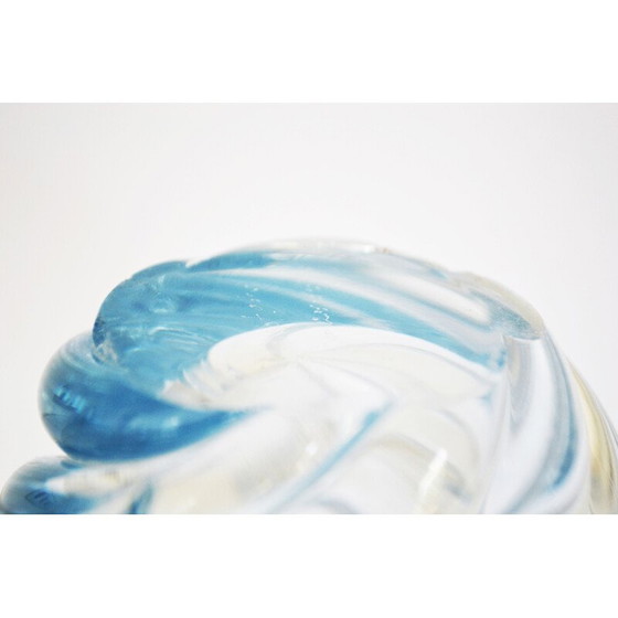 Image 1 of Vase cascade en verre vintage par Edvin Ohrstrom pour Orrefors, Suède 1940