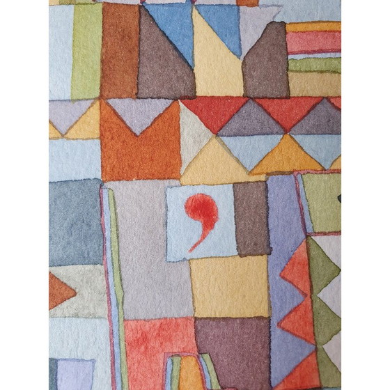 Image 1 of Aquarelle vintage sur papier n 650 Jérémie Iordanoff, 2018