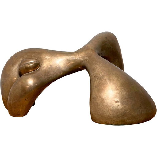 Sculpture en bronze vintage de Boschetti, Italie