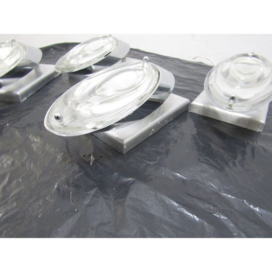 Image 1 of Ensemble de quatre appliques murales par Oscar Torlasco pour Stilkronen - 1970