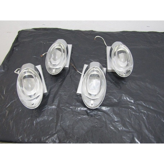 Image 1 of Ensemble de quatre appliques murales par Oscar Torlasco pour Stilkronen - 1970