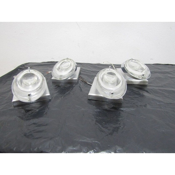 Image 1 of Ensemble de quatre appliques murales par Oscar Torlasco pour Stilkronen - 1970