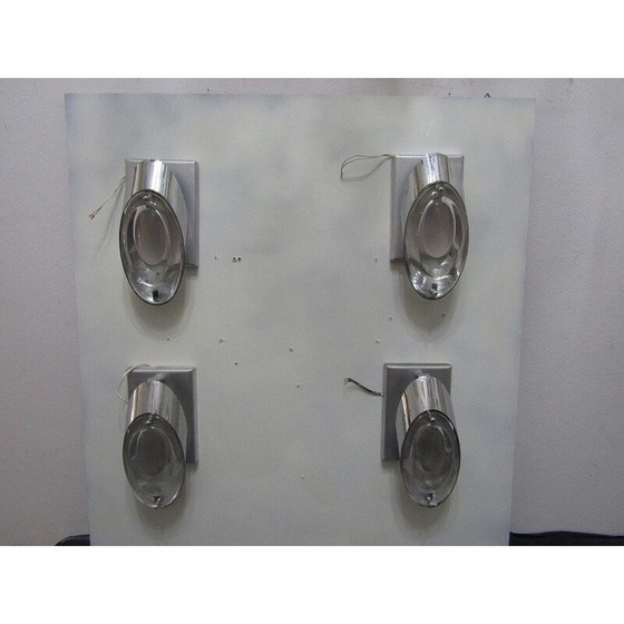 Image 1 of Ensemble de quatre appliques murales par Oscar Torlasco pour Stilkronen - 1970