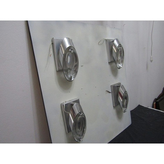 Image 1 of Ensemble de quatre appliques murales par Oscar Torlasco pour Stilkronen - 1970