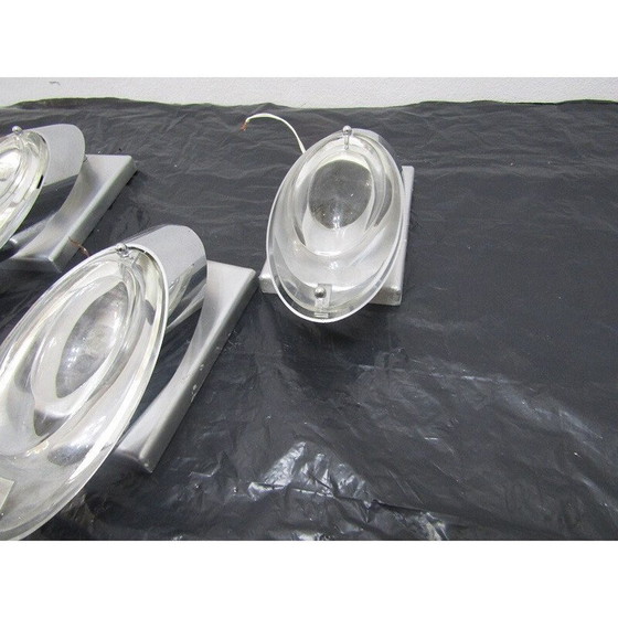 Image 1 of Ensemble de quatre appliques murales par Oscar Torlasco pour Stilkronen - 1970