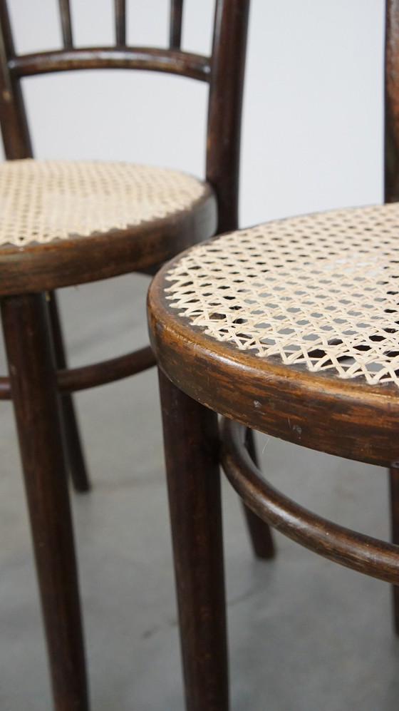 Image 1 of 2 X Chaise Vintage Thonet Bistro Design