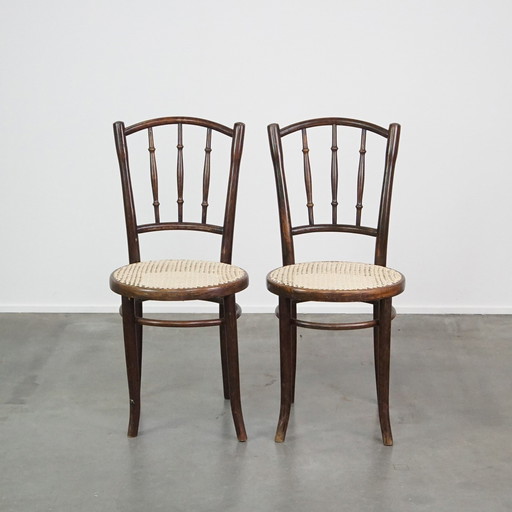 2 X Chaise Vintage Thonet Bistro Design