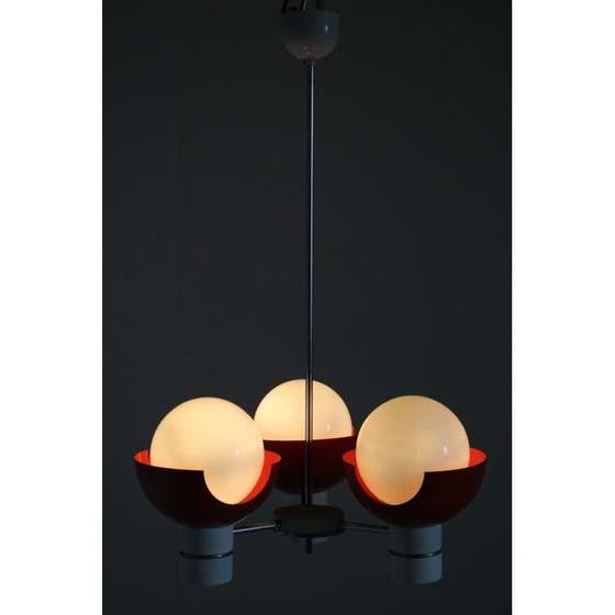 Image 1 of Lustre vintage de Napako, Tchécoslovaquie 1970