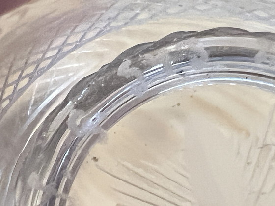 Image 1 of Petite coupe en verre Orrefors signée et datée par Simon Gate. 1927.