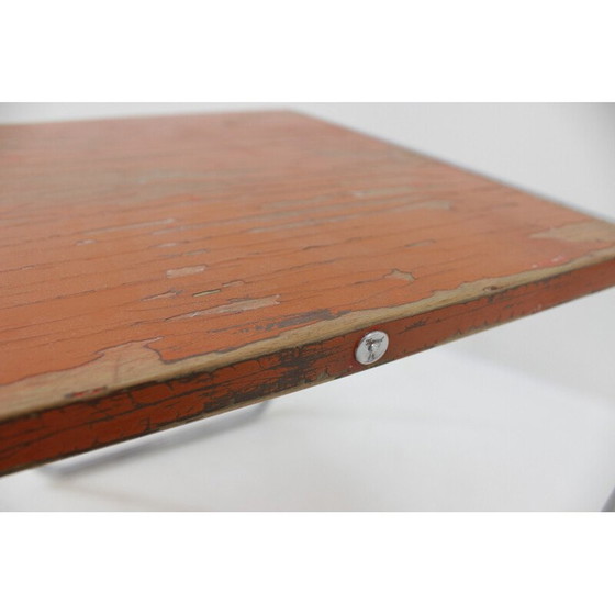 Image 1 of Table d'appoint bauhaus chromée vintage par Thonet B9, Allemagne 1930
