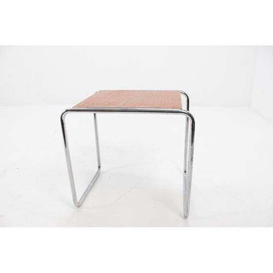 Image 1 of Table d'appoint bauhaus chromée vintage par Thonet B9, Allemagne 1930