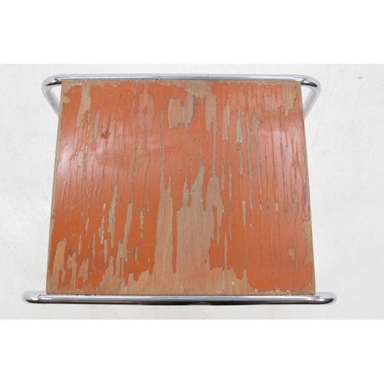 Image 1 of Table d'appoint bauhaus chromée vintage par Thonet B9, Allemagne 1930