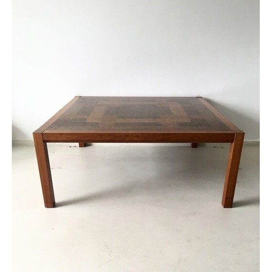 Image 1 of Table basse vintage en bois par Rolf Middelboe, Danemark 1970