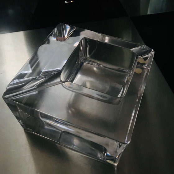 Image 1 of Grand Cendrier Vintage • Cristal • Sèvres France • 1970