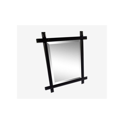 Miroir vintage en ébène, 1930