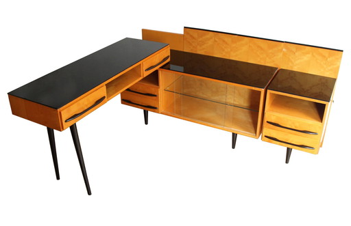 Ensemble modulaire Mid Century 1960 par Mojmir Pozar pour Up Zavody