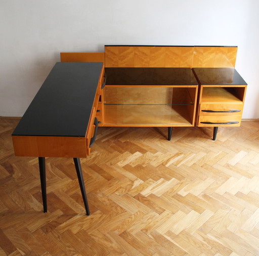 Ensemble modulaire Mid Century 1960 par Mojmir Pozar pour Up Zavody