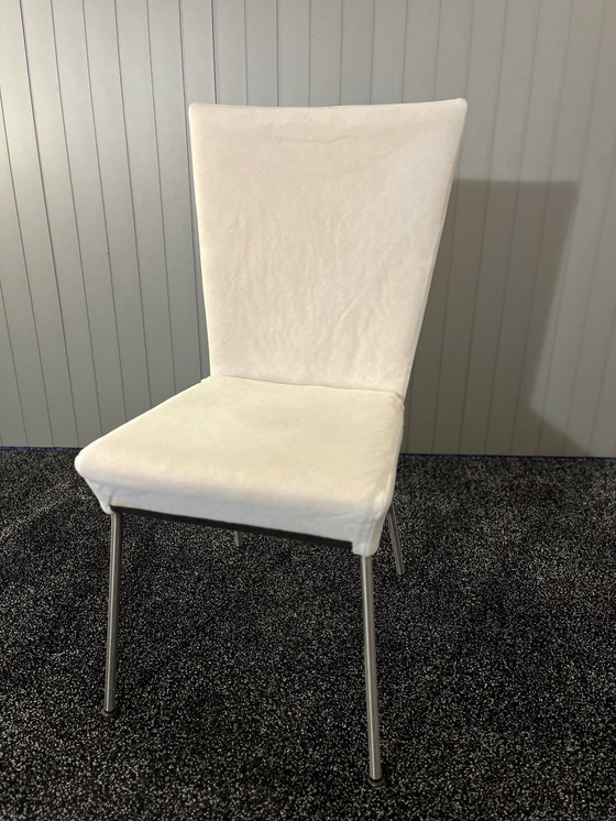 Image 1 of Label Orea Red Dining Chairs (Gerard V/D Berg)