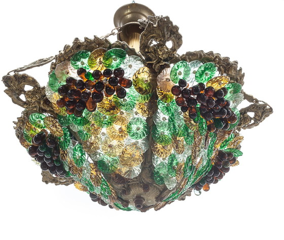 Image 1 of Lustre En Pâte De Verre