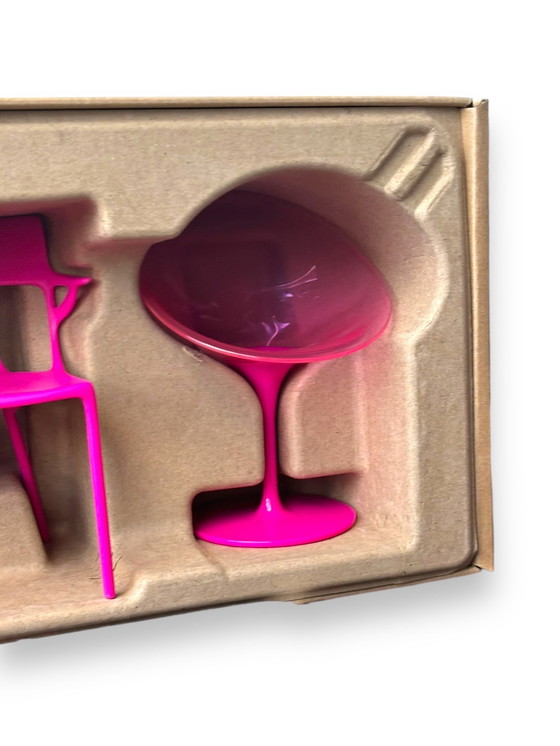 Image 1 of Kartell X Barbie Miniatures Chaises Kartell Objet de collection