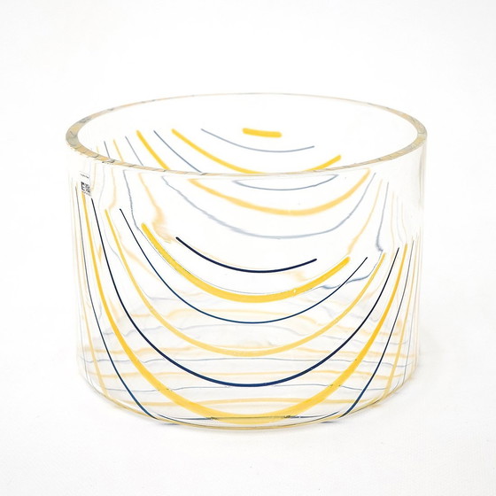 Image 1 of Vase rayé de Rosanna Toso pour Fratelli Toso