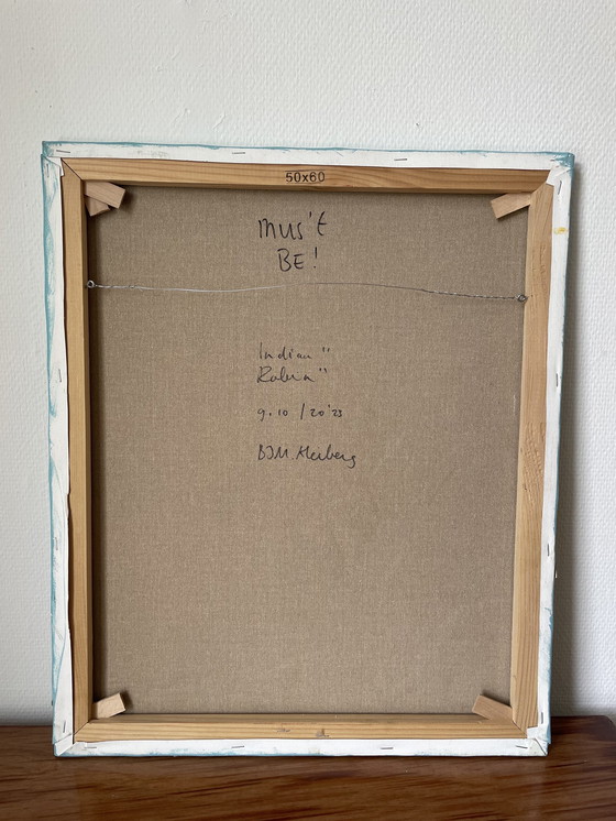 Image 1 of Peindre le merle indien