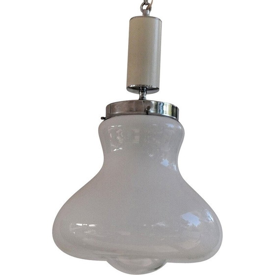 Image 1 of Lampe suspendue italienne vintage Atomic Mazzega, années 1960
