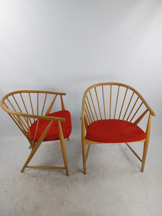 Image 1 of 2 X Sun Feather Chair By Sonna Rosén For Nässjö. 1950'S