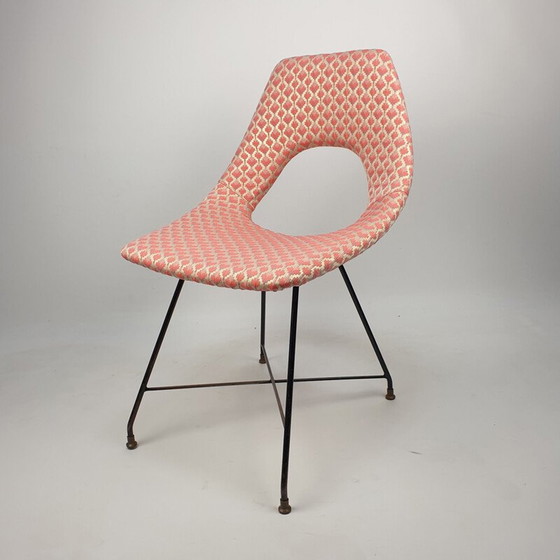 Image 1 of Chaise Cosmos vintage par Augustus Bozzi pour Saporiti, Italie 1950