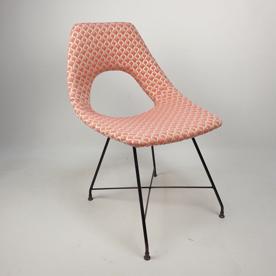 Image 1 of Chaise Cosmos vintage par Augustus Bozzi pour Saporiti, Italie 1950