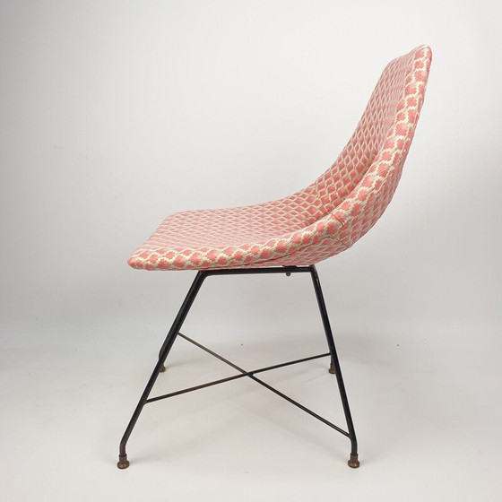 Image 1 of Chaise Cosmos vintage par Augustus Bozzi pour Saporiti, Italie 1950