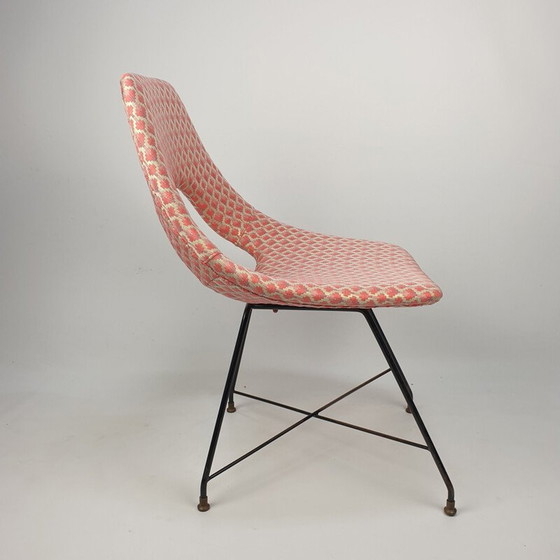 Image 1 of Chaise Cosmos vintage par Augustus Bozzi pour Saporiti, Italie 1950