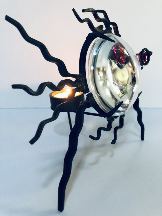 Image 1 of Bougeoir Sculpture • « Fish Eye » • Mark Brazier-Jones • Avant-Scène • 1990