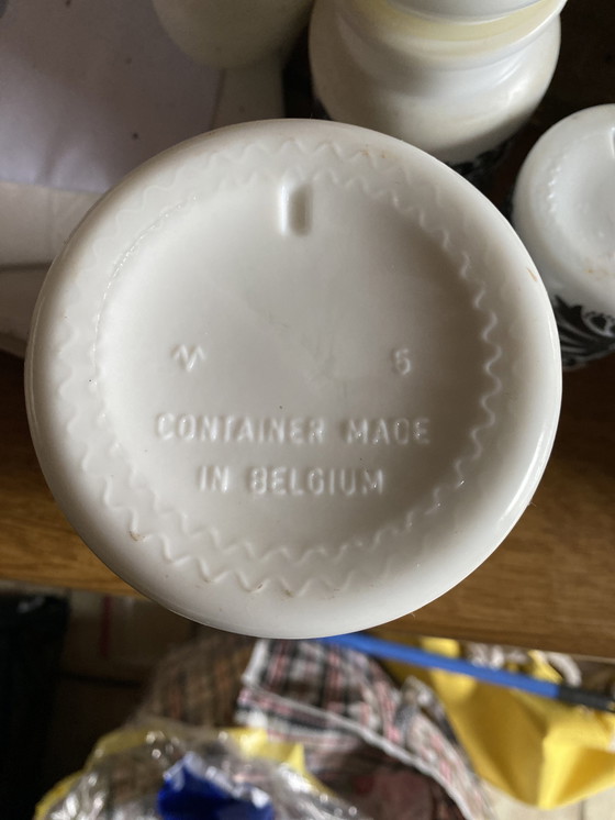 Image 1 of 70S Récipient en verre Made In Belgium Iconic