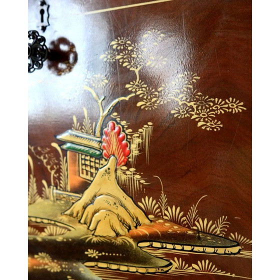 Image 1 of Meuble de bar vintage à décor chinois, 1950-1960