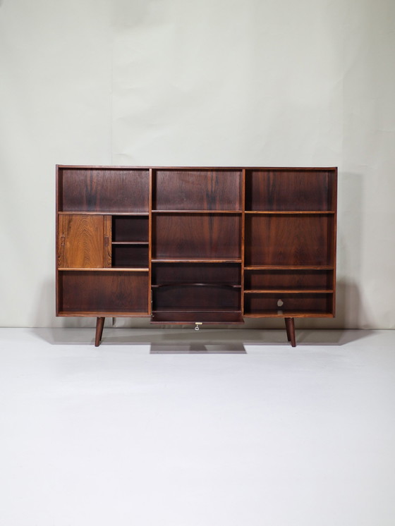 Image 1 of Bibliothèque en bois de rose Westergaard Danish Vintage