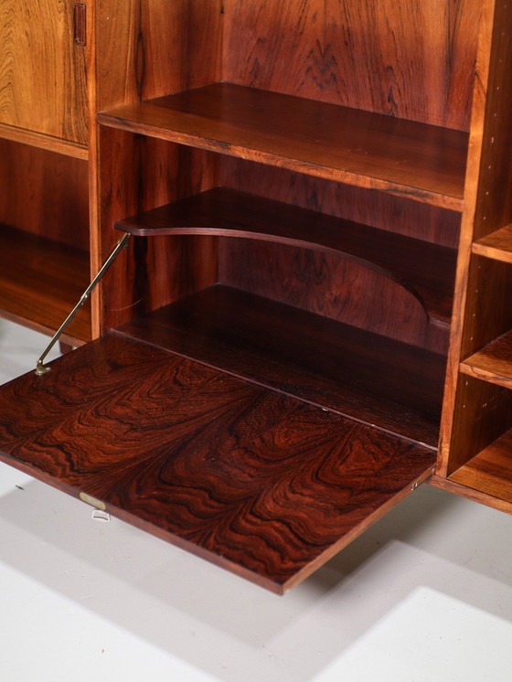 Image 1 of Bibliothèque en bois de rose Westergaard Danish Vintage